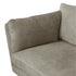 Armchair Bari - Beige Fabric
